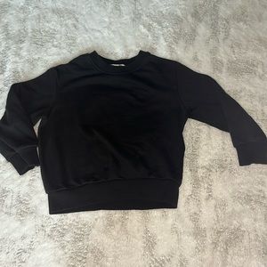Pre-loved Boys H&M Sweatshirt 4-6Y Black